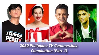 2020 Philippine TV Commercials Compilation  Part 4 feat DJ Kris Jericho James amp MORE [upl. by Jereme963]