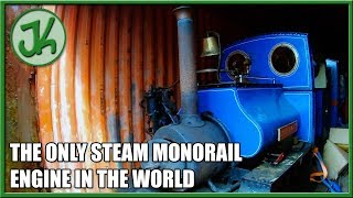 The Only Steam Monorail Engine In The World  JennyCam 59 [upl. by Donadee361]