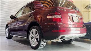 Barolo Red Metallic 2010 Mercedes ML350 4Matic Cold Start 05282024 [upl. by Yekcaj175]