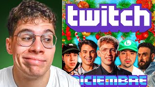 UNICORNIO Reacciona a DICIEMBRE en TWITCH 2023 [upl. by Kitrak]