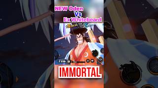 Shogun of Wano Kozuki Oden Vs Ex Whitebeard 1 vs 1 One Piece Bounty Rush OPBR Immortal Oden shorts [upl. by Andrade]