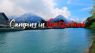 Camping in Switzerland camping switzerland swissalps swissmountains interlaken lakes hiking [upl. by Setiram]