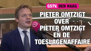 Interview Pieter Omtzigt ONTKETEND tijdens Toeslagendebat [upl. by Eceinehs]