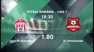 FC Sepsi OSK vs FC Hermannstadt  Superliga  21082023  COMENTARIU LIVE [upl. by Erl]