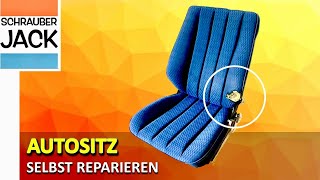 Autositz selbst reparieren [upl. by Hbaruas]