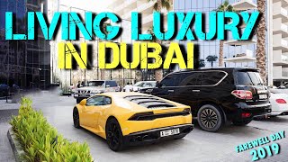 LIVING LUXURY N DUBAI FOR A DAY II BURJ KHALIFA  PALM JUMIERAH [upl. by Aniez]