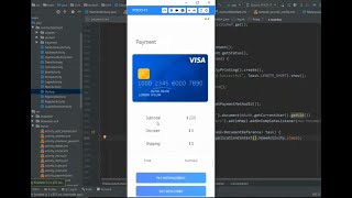 Stripe Payment integration with android demo [upl. by Linder945]