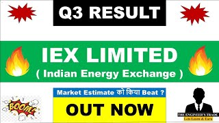 IEX Q3 Results 2024  IEX results today  IEX results  IEX share latest news  IEX share news [upl. by Sirhc]