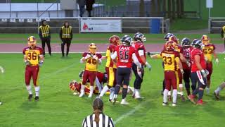 Highlights Fallbowl 2020 Warriors vs Broncos [upl. by Assenab]