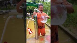 sludge water cleaning machine 😱 shortsfeed viralshort viralvideo [upl. by Washington]