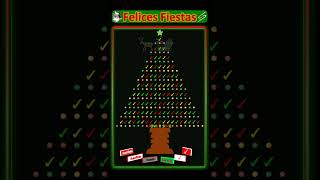 Este árbol tiene tres decoraciones especiales ✔️ 👍 🔔 para dar un like navideño [upl. by Aisereht583]