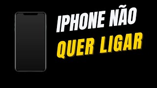 iPhone descarregou e não liga mais [upl. by Aicercul]