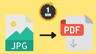 How to Convert JPG to PDF in 1 Minute  JPG to PDF [upl. by Hepsibah708]