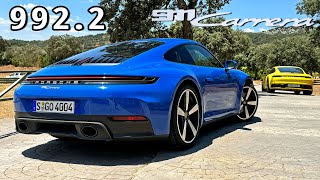 Porsche 911 Carrera 9922  REVIEW on ROAD amp TRACK [upl. by Parrish590]