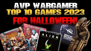 Top 10 Board Games For Halloween 2023 [upl. by Gaile191]