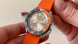 My own ‘Grey Dawn’ for 288 Seiko SKX Mod [upl. by Rother778]