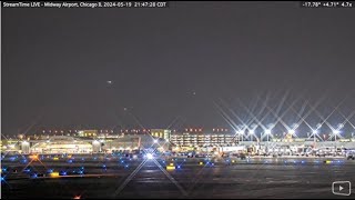 Chicago  Midway International Airport Live cam [upl. by Kcinom]