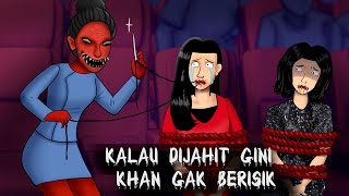 Jangan Berisik di Bioskop HORORMISTERI  Kartun Hantu Animasi Horror [upl. by Haggai]