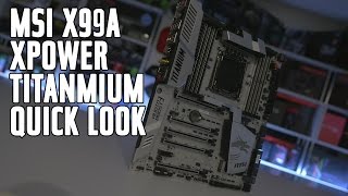 0143  MSI X99A Xpower Gaming Titanium Motherboard Unboxing [upl. by Addiel]