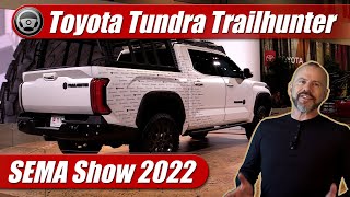 Toyota Tundra Trailhunter Concept at the SEMA Show [upl. by Eignat134]