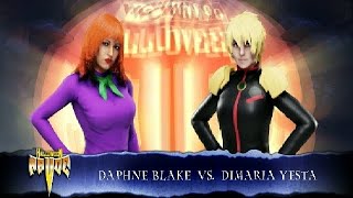 Daphne Blake ScoobyDoo vs Dimaria Yesta Fairy Tail ★ WWE 2K19 ★ [upl. by Rego]