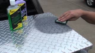 How to Polish Diamond Plate the Easy Way by Hand 1 [upl. by Noletta822]