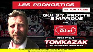 PRONOSTIC QUINTE DU JOUR PRIX DE BELGIQUE DIMANCHE 14 JANVIER 2024 PMU ZETURF Z5 ORDRE TOM KAZAK [upl. by Shae]