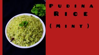 Easy Pudina Rice Recipe Vedio [upl. by Montague430]