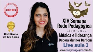 Música e liderança  live aula 1 [upl. by Fillbert964]