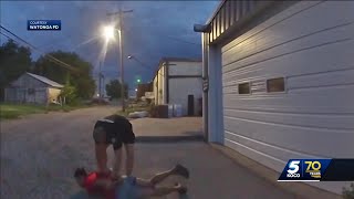 Watonga police officer who detained man walking with son faces more complaints [upl. by Gnuhp113]