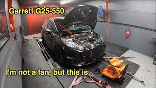 TunePlus Inc Maxing out a Garrett G25550  WE NEED MORE FUEL  Fiesta ST [upl. by Ayila813]