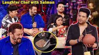 Bigg Boss 18 Live Feed Today Episode Laughter Chefs Inside in BB 18 Salman khan Krishna Bharti Comed [upl. by Nealey]