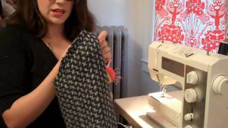 Setting in a Tailored Sleeve Sewing Tutorial Colette Womens Lady Grey Coat Sew Along with Gertie [upl. by Lamraj]