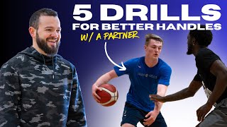 5 Partner Ball Handling Drills You NEED To Be Doing [upl. by Nylirret156]