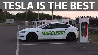 Tesla Model S LR Palladium summer 1000 km challenge [upl. by Cirdahc]