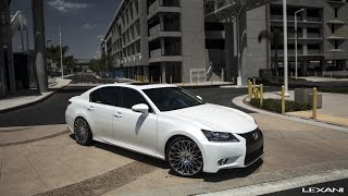 Lexus GS 350 on 20quot CSS 16 Lexani Wheels [upl. by Adniuqal]