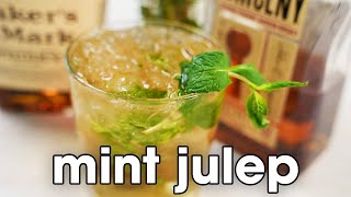 Mint Julep Cocktail Recipe [upl. by Ecnahs]