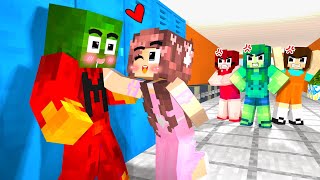 Love Story Begins  Minecraft Animation [upl. by Sykes473]