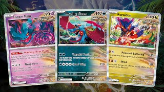 Single Prize Roaring Moon ANCIENT Box Deck List  Pokemon TCG Post Rotation [upl. by Timi364]