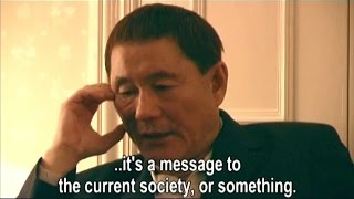 Interview w Takeshi Kitano  Making of Zatoichi [upl. by Assilav]