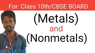 Difference between Metals and Nonmetals NEET BIOLOGY I class 10th I CBSE BOARD [upl. by Akcirderf]