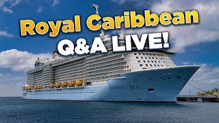 Royal Caribbean QampA LIVE [upl. by Asiak673]