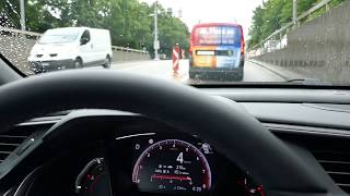 Honda Civic  Adaptive Cruise Control ACC with LowSpeed Follow [upl. by Thill]