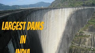 Largest Dams in India [upl. by Aivax292]