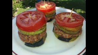 Qofte me Perime dhe Salc Domatesh Meatball with vegetables and tomato sauce [upl. by Neitsirk915]