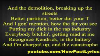 Kendrick Lamar feat Busta Rhymes  Rigamortis Lyrics [upl. by Banna114]