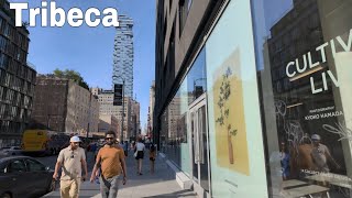 Tribeca New York City Walking Tour Summer of 2024 [upl. by Acimaj]