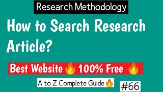 Search and Download Research Articles Free  Best free websites tutorial Science Direct [upl. by Wiebmer813]