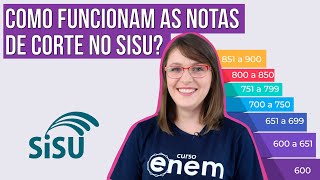 COMO FUNCIONAM AS NOTAS DE CORTE NO SISU [upl. by Iuqcaj]