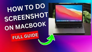 MACBOOK AIR How to Take Screenshots in SECONDS Quick guide [upl. by Lazes949]